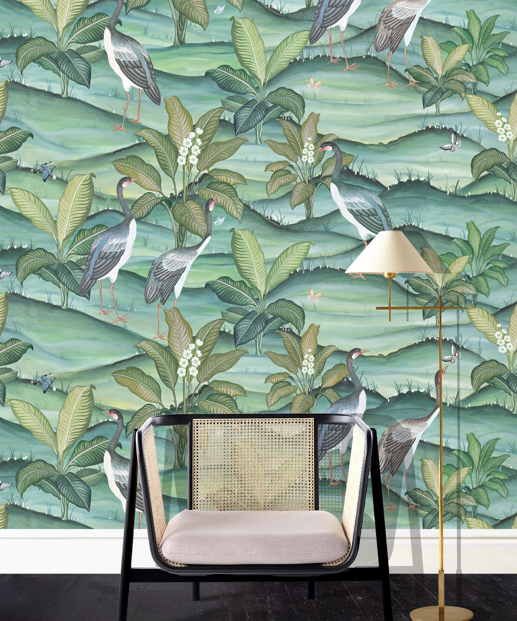 The Field Mural, Emerald