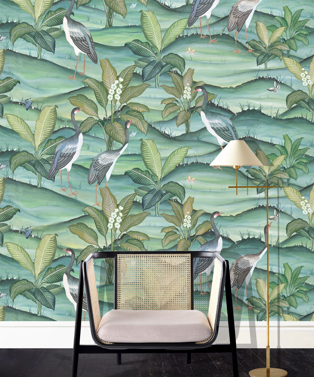 The Field Mural, Emerald