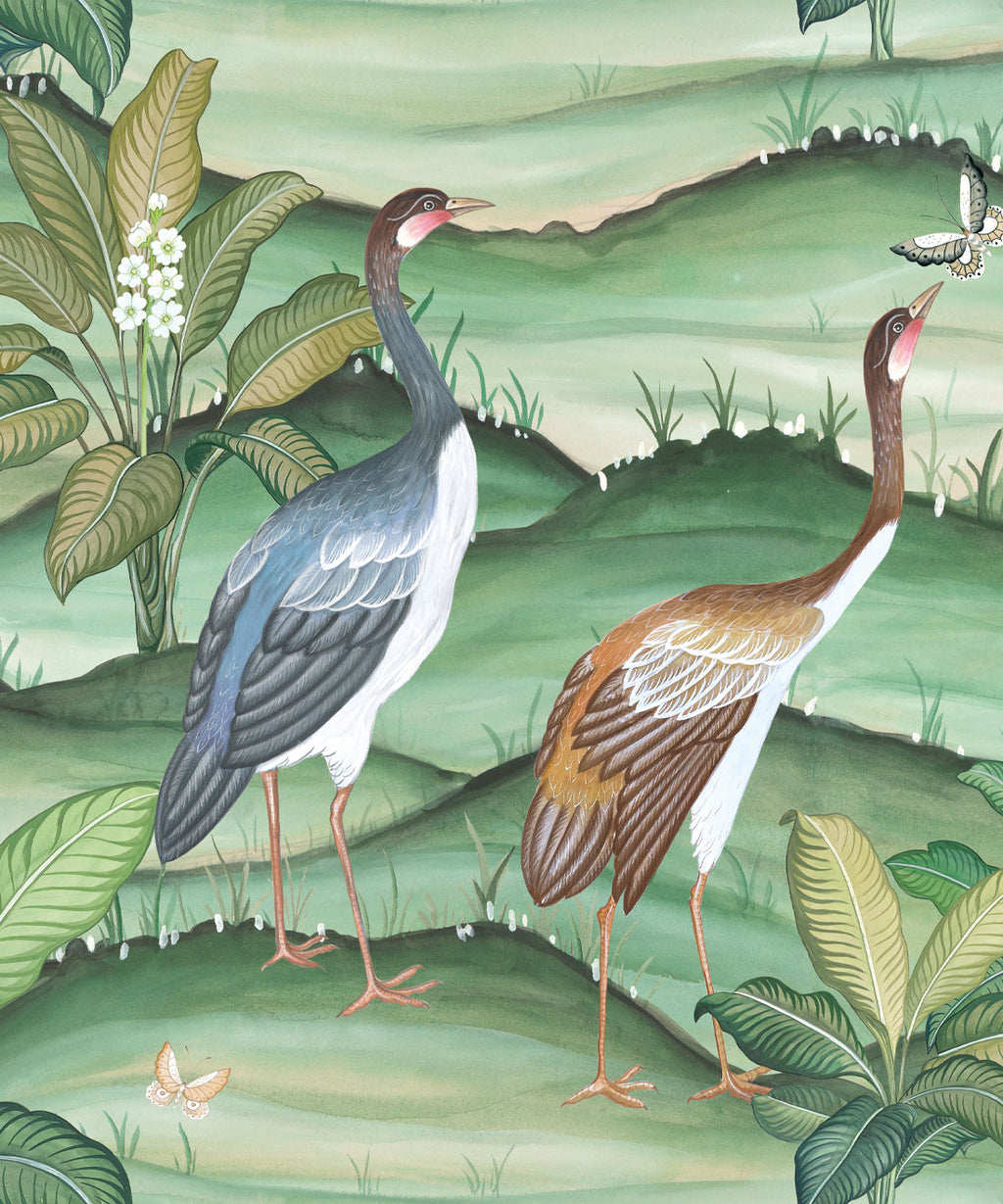 The Field Mural, Green