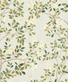 White Blossom Tree Wallpaper, Beige