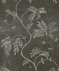 Wisteria Vine Wallpaper, Charcoal