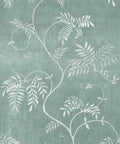 Wisteria Vine Wallpaper, Duck Egg