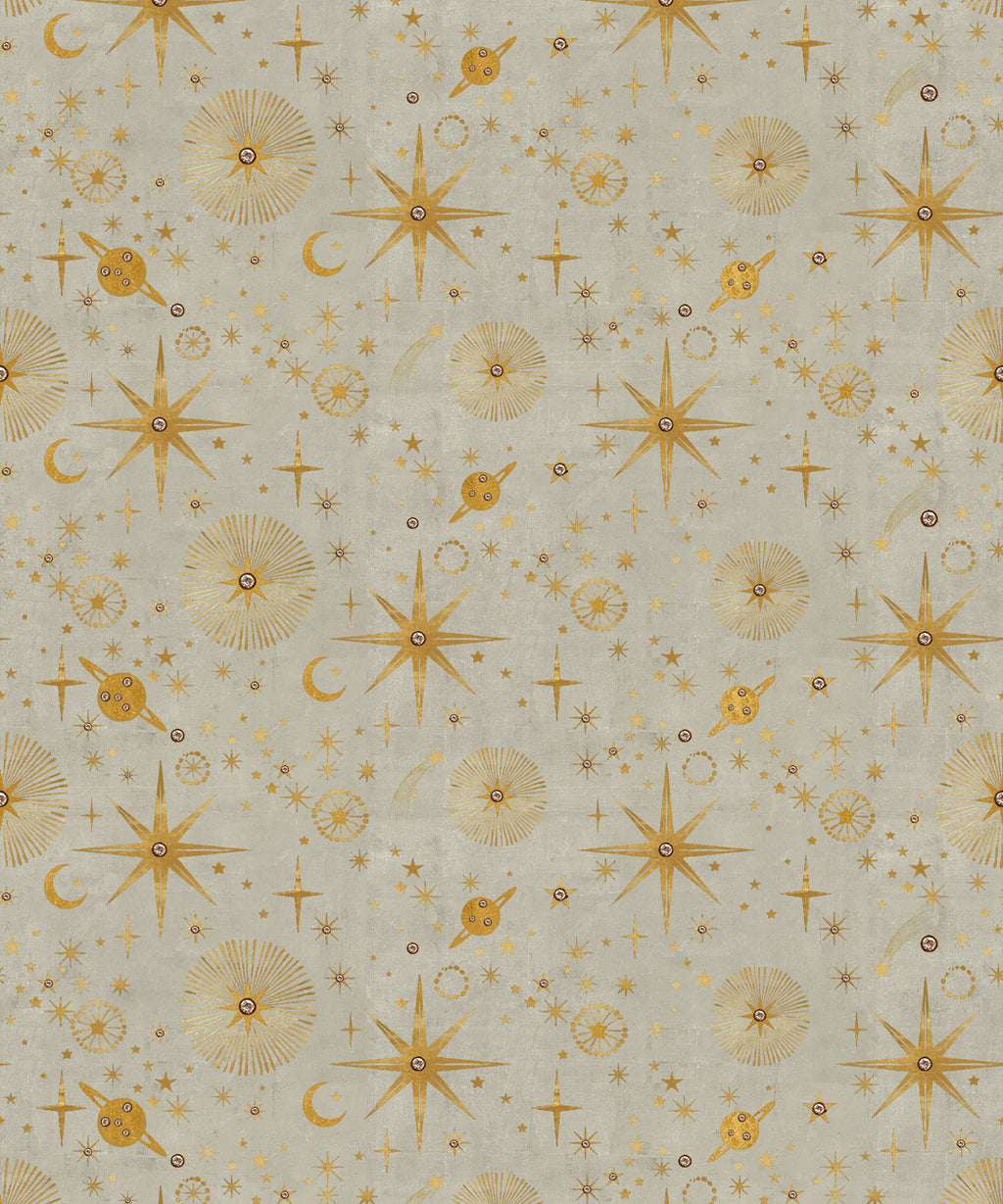 The Milky Way Wallpaper, Beige