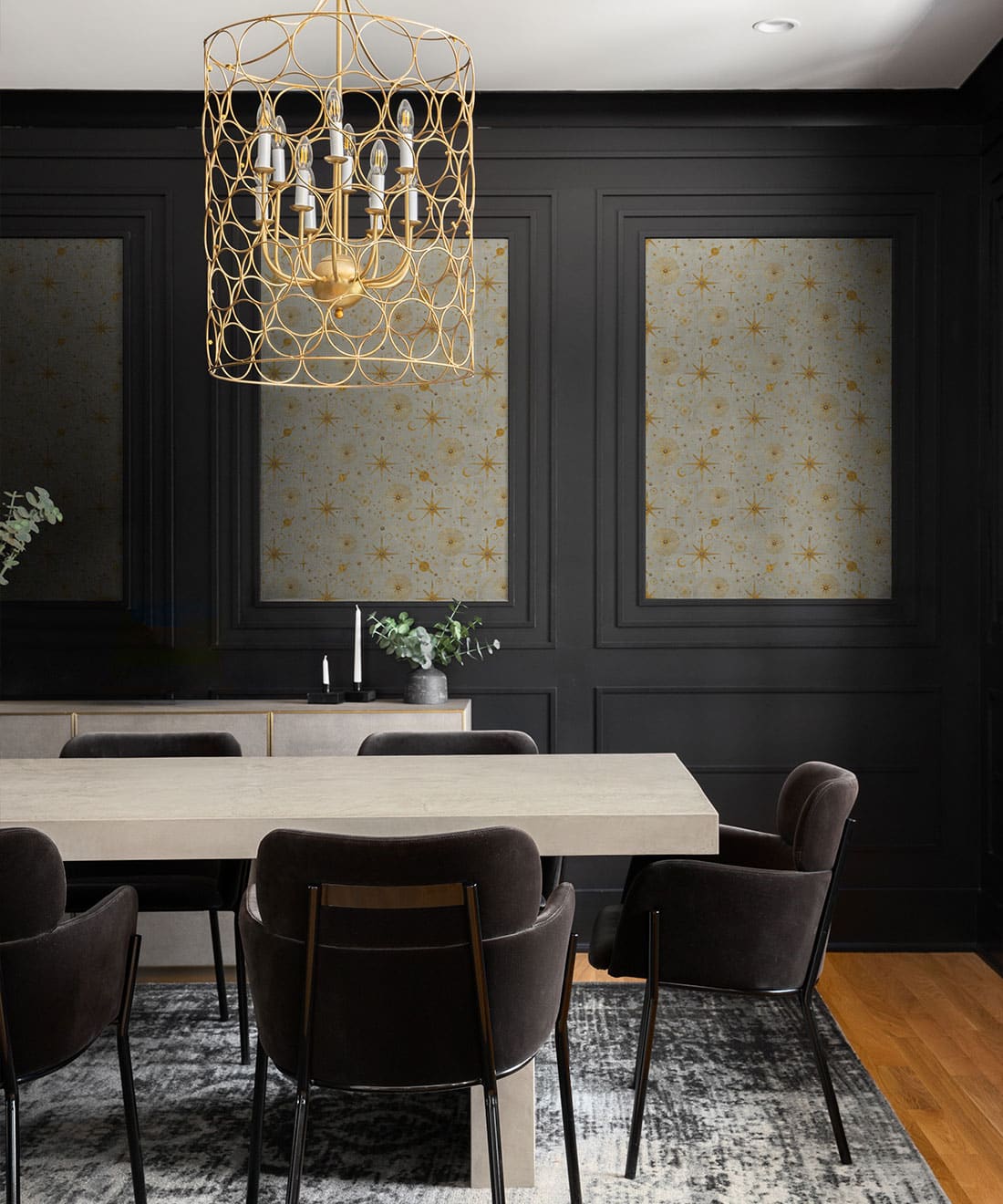 The Milky Way Wallpaper, Beige