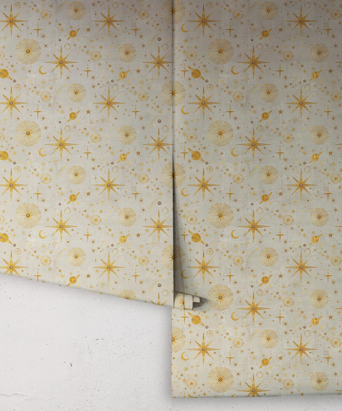 The Milky Way Wallpaper, Beige