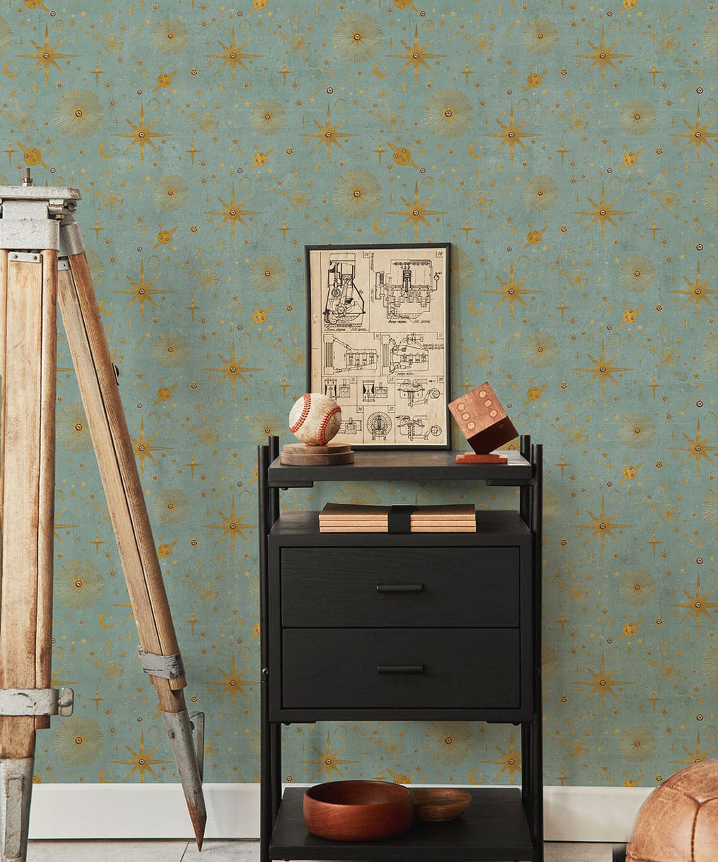 The Milky Way Wallpaper, Duck Egg