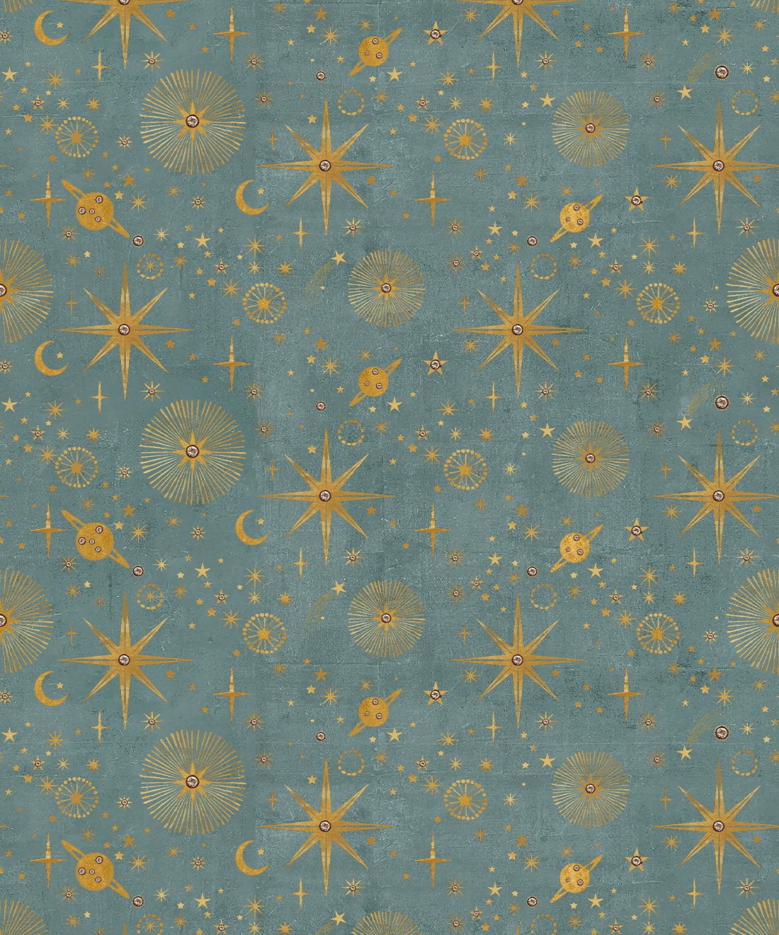 The Milky Way Wallpaper, French Blue