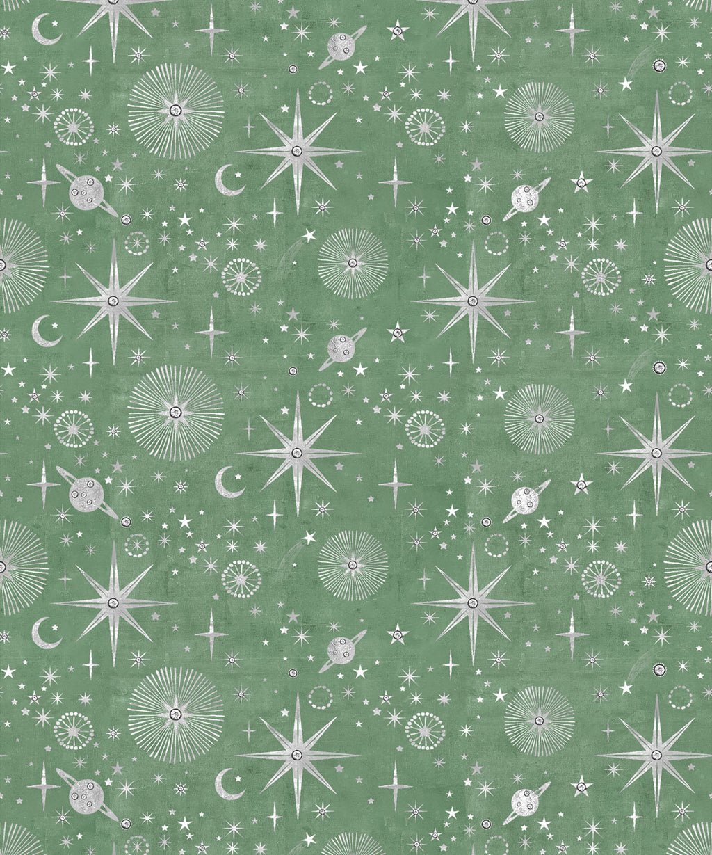 The Milky Way Wallpaper, Green
