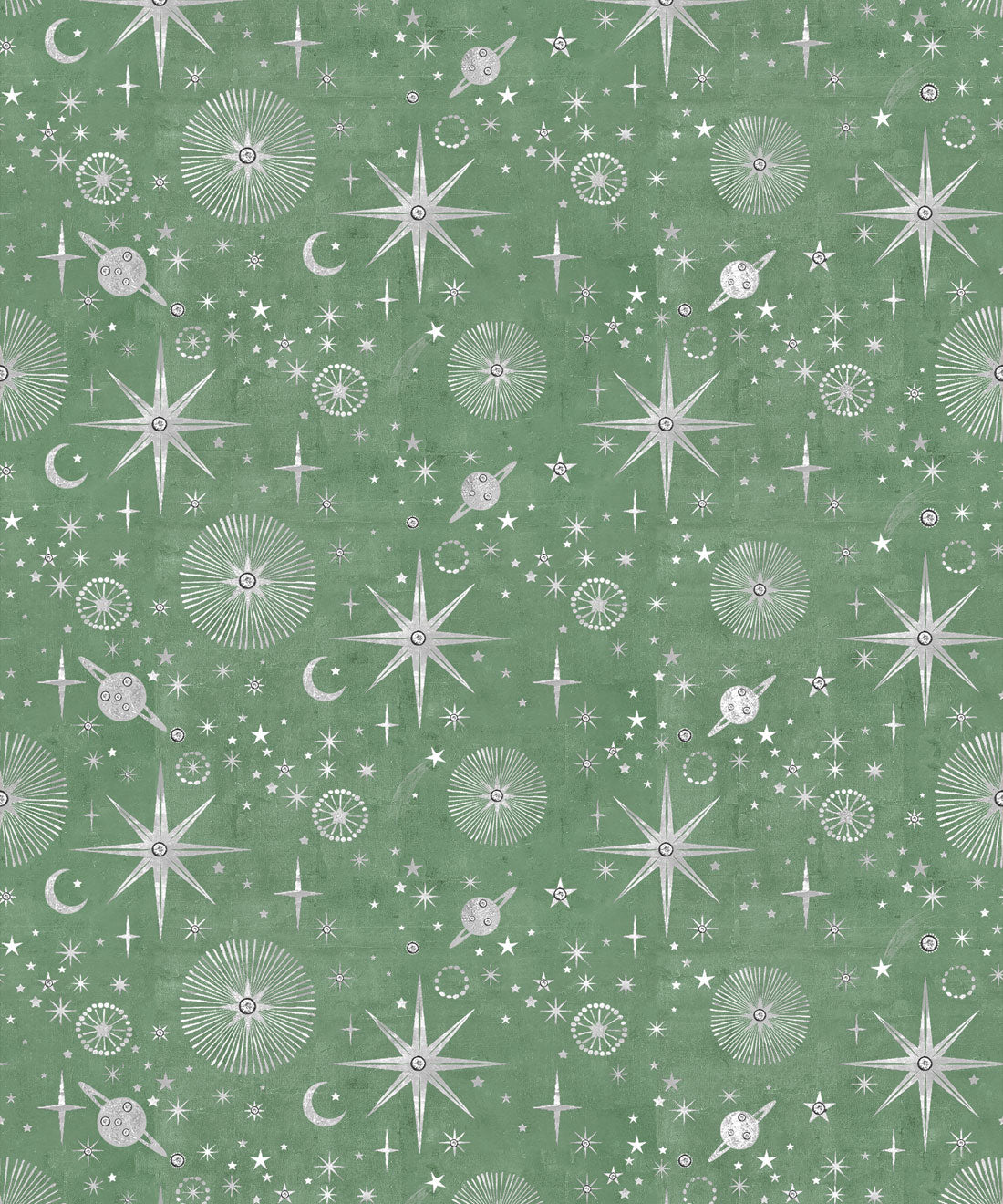 The Milky Way Wallpaper, Green
