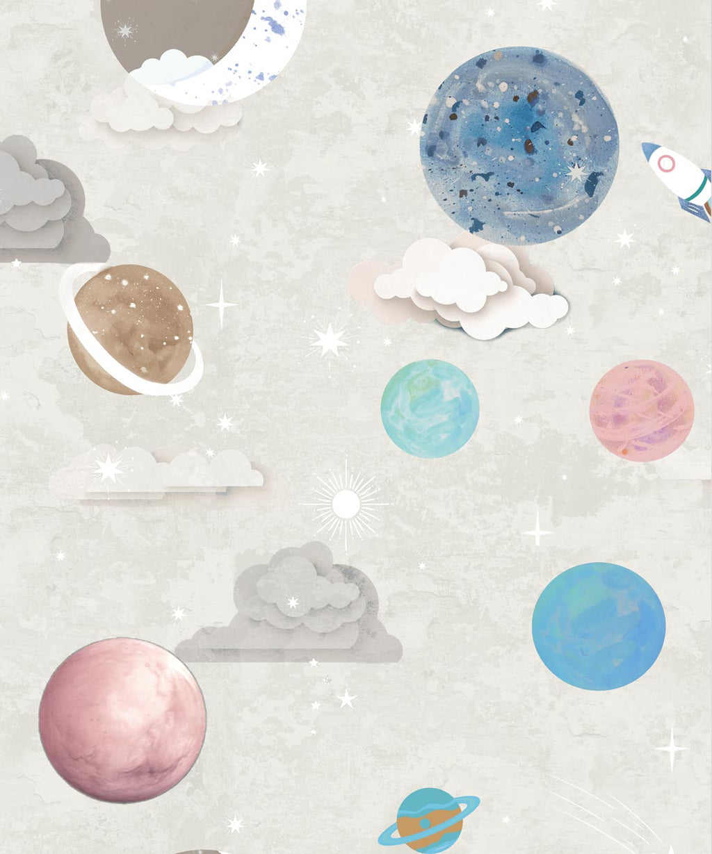 Blast Off Wallpaper, Shell