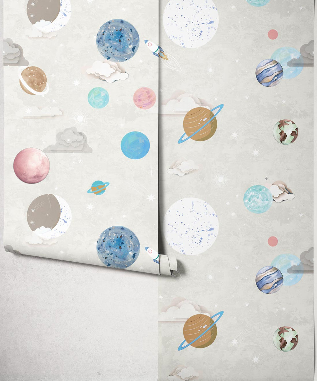 Blast Off Wallpaper, Shell