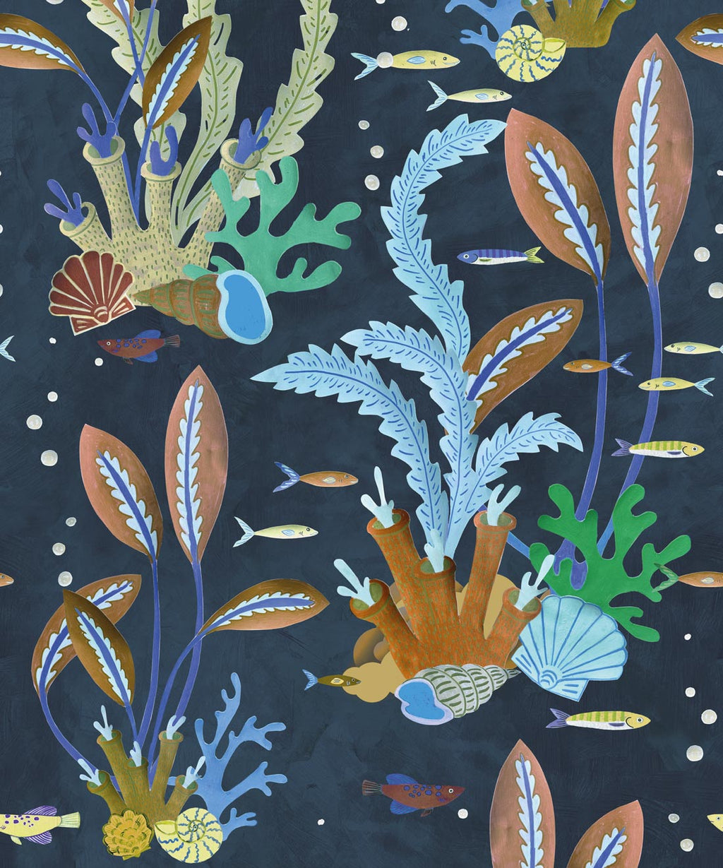 Coral Garden Wallpaper, Old Navy