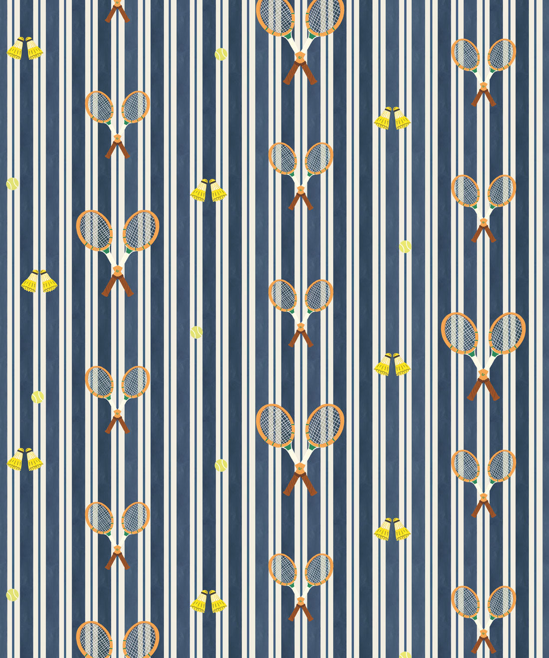 The Tennis Club Stripe Wallpaper, Old Navy
