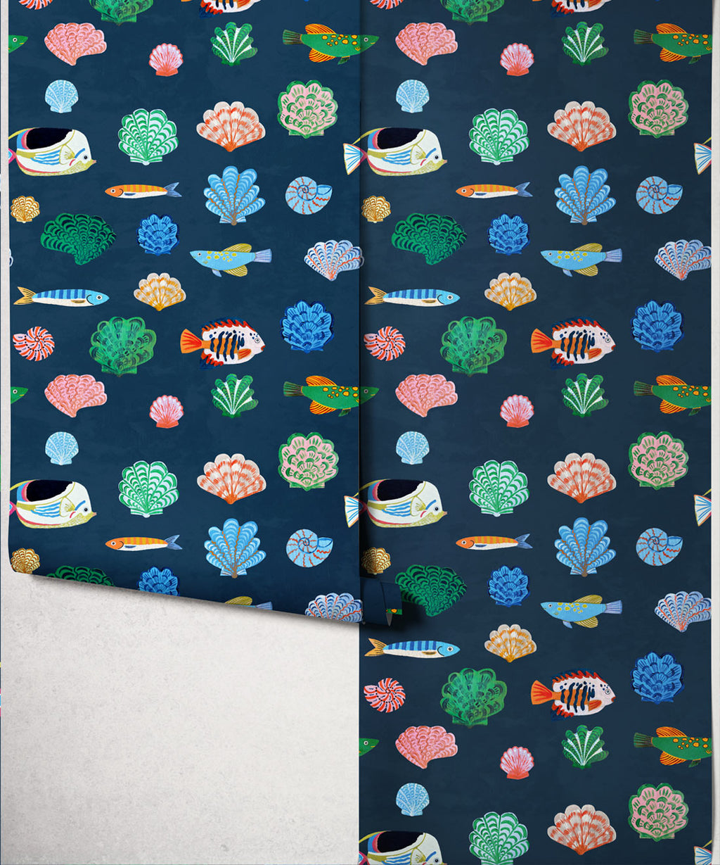 Seaside Treasures Wallpaper, Old Navy