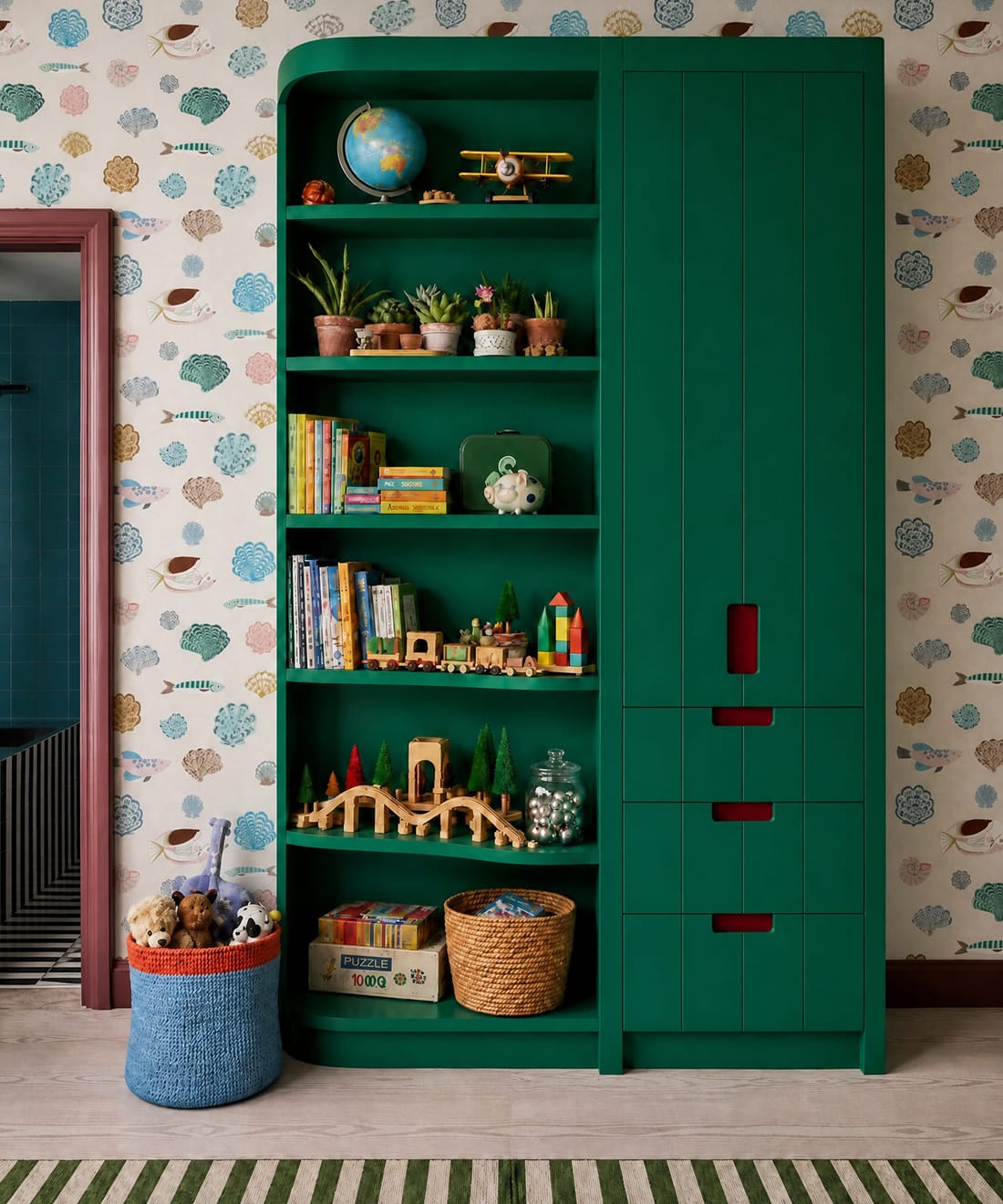 Seaside Treasures Wallpaper, Shell