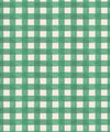 Clubhouse Check Wallpaper, Kelp Green