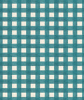 Clubhouse Check Wallpaper, Lagoon Blue