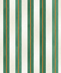 Junior Stripe Wallpaper, Kelp Green
