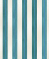 Junior Stripe Wallpaper, Lagoon Blue