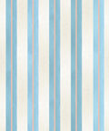 Junior Stripe Wallpaper, Powder Blue