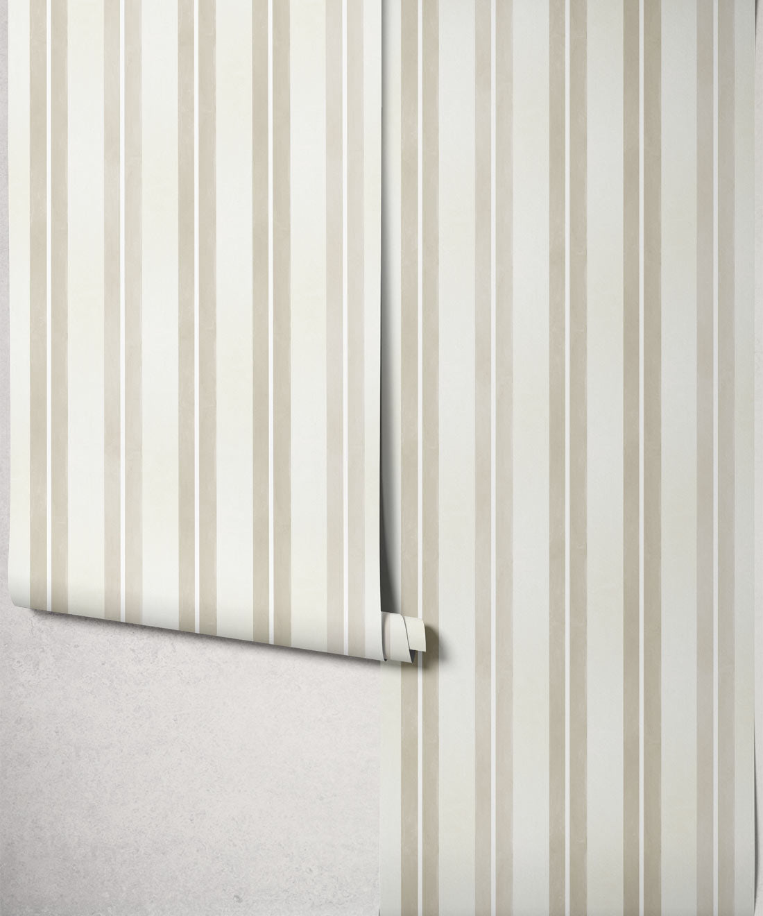 Junior Stripe Wallpaper, Shell