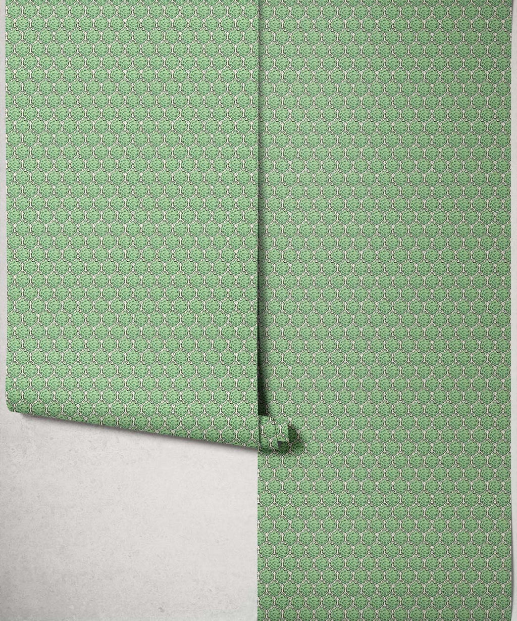 Shell Cove Wallpaper, Kelp Green