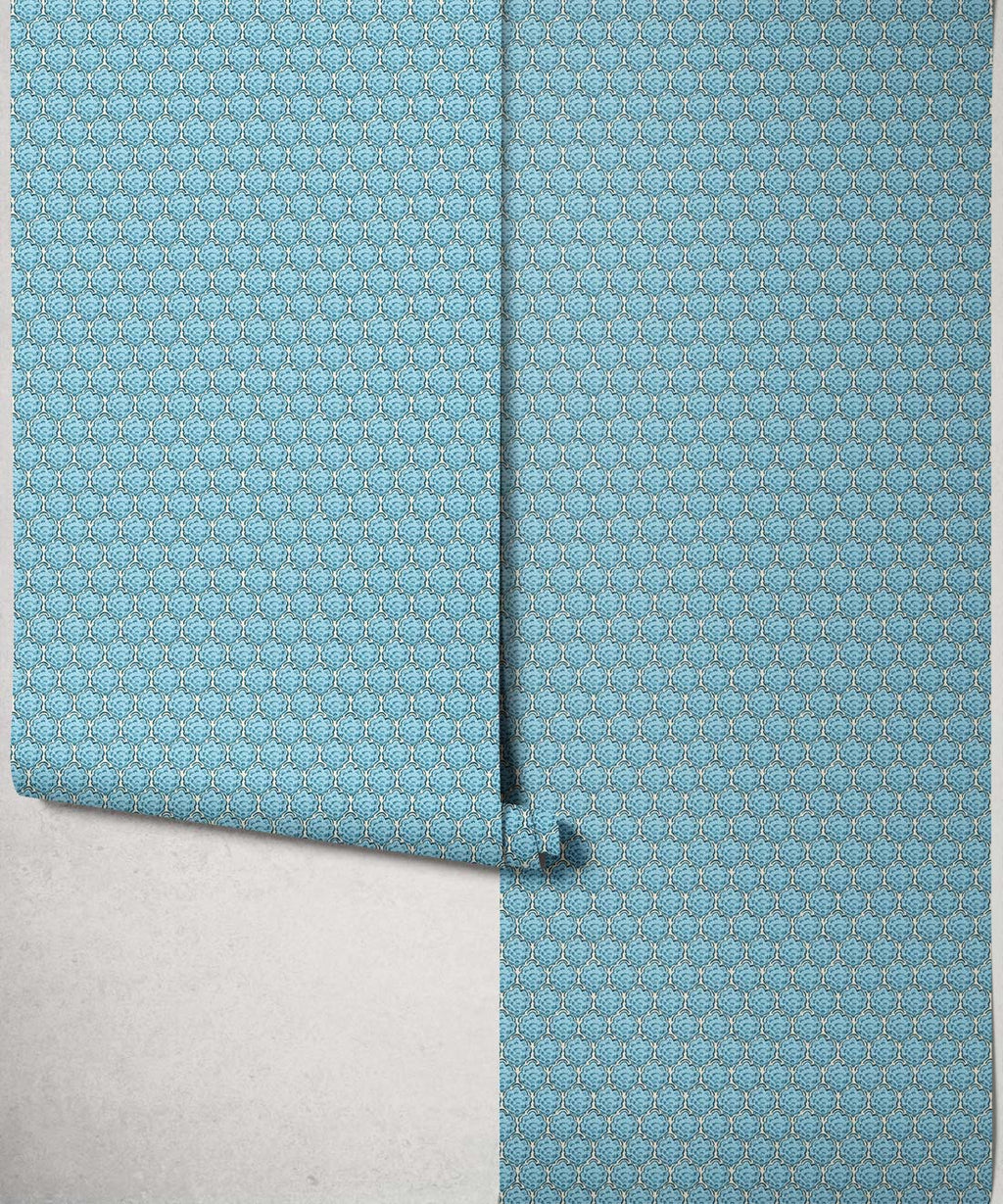 Shell Cove Wallpaper, Powder Blue