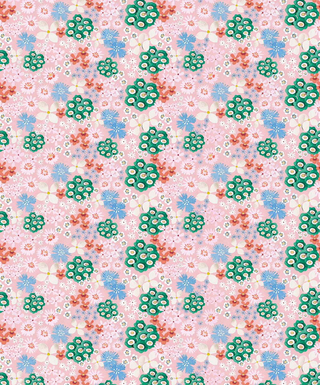 Meadow Confetti Wallpaper, Petal Pink