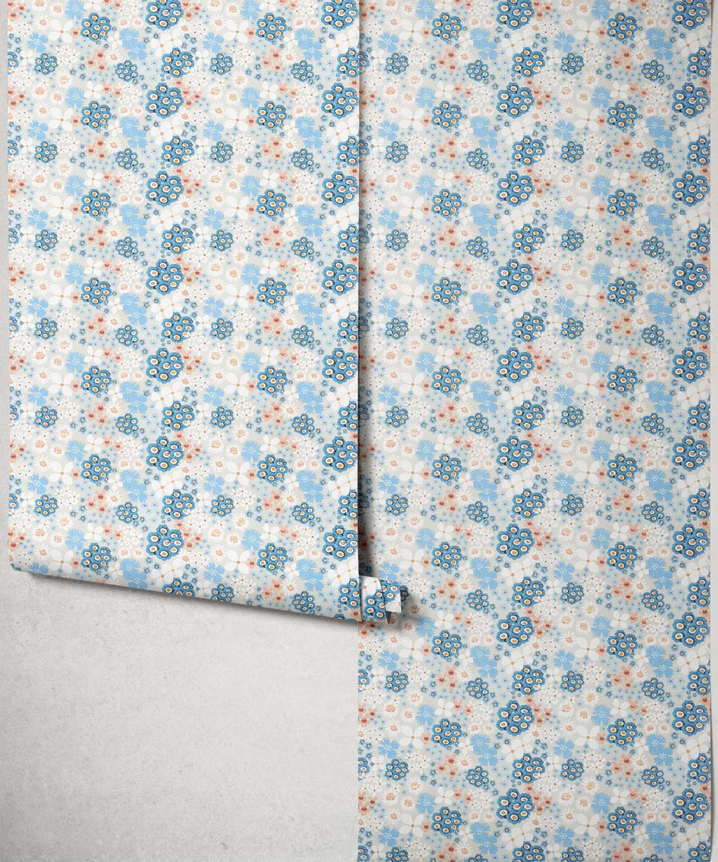 Meadow Confetti Wallpaper, Shell