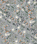 Bespoke Cranes Wallpaper, Lilac