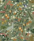 Balearic Cranes Wallpaper, Sage
