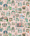 Around The World Wallpaper, Blush