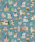 Around The World Wallpaper, French Blue
