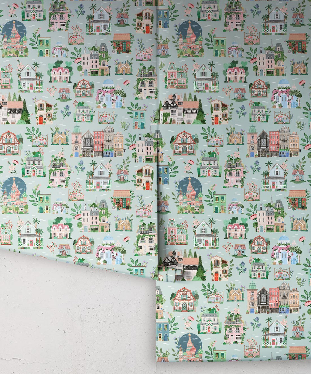 Around The World Wallpaper, Mint