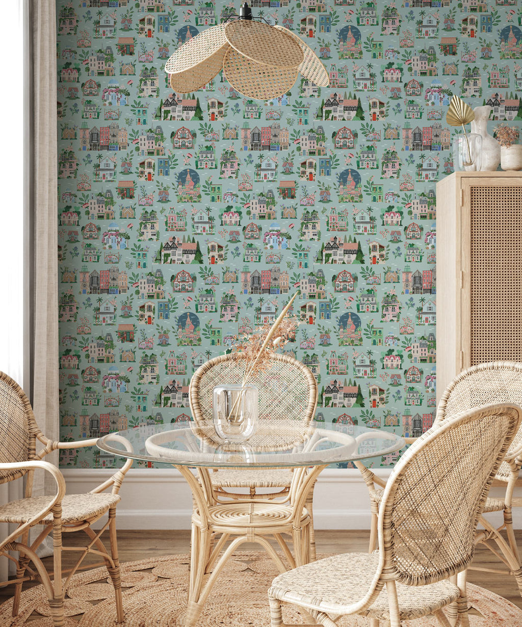 Around The World Wallpaper, Mint