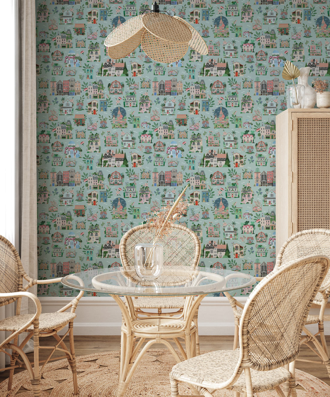 Around The World Wallpaper, Mint