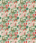 Strawberries Wallpaper, Linen