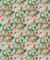 Strawberries Wallpaper, Mint
