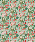 Strawberries Wallpaper, Mint