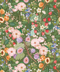 Summer Fruit Wallpaper, Olive Green