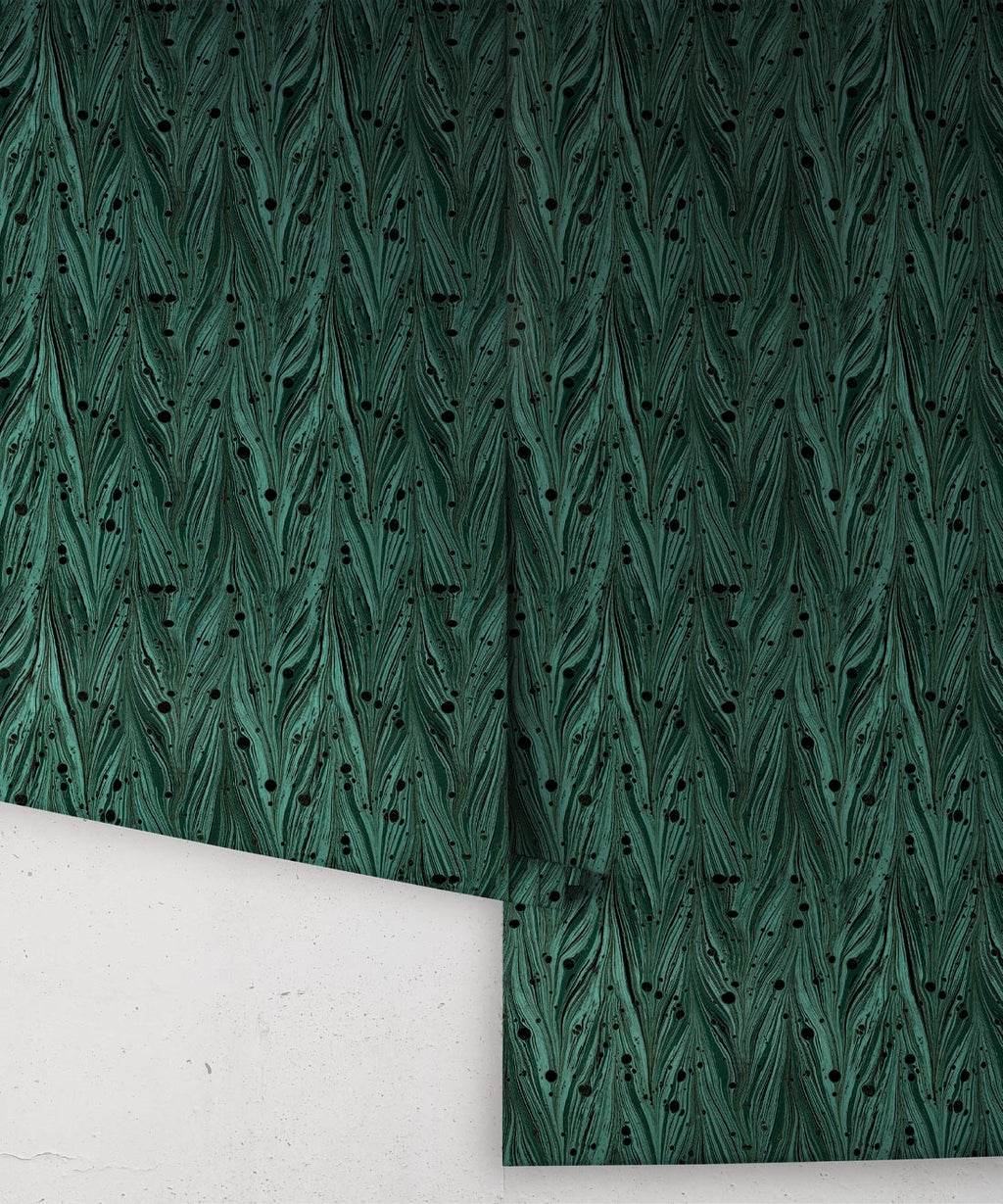 Antique Straight Wallpaper, Forest