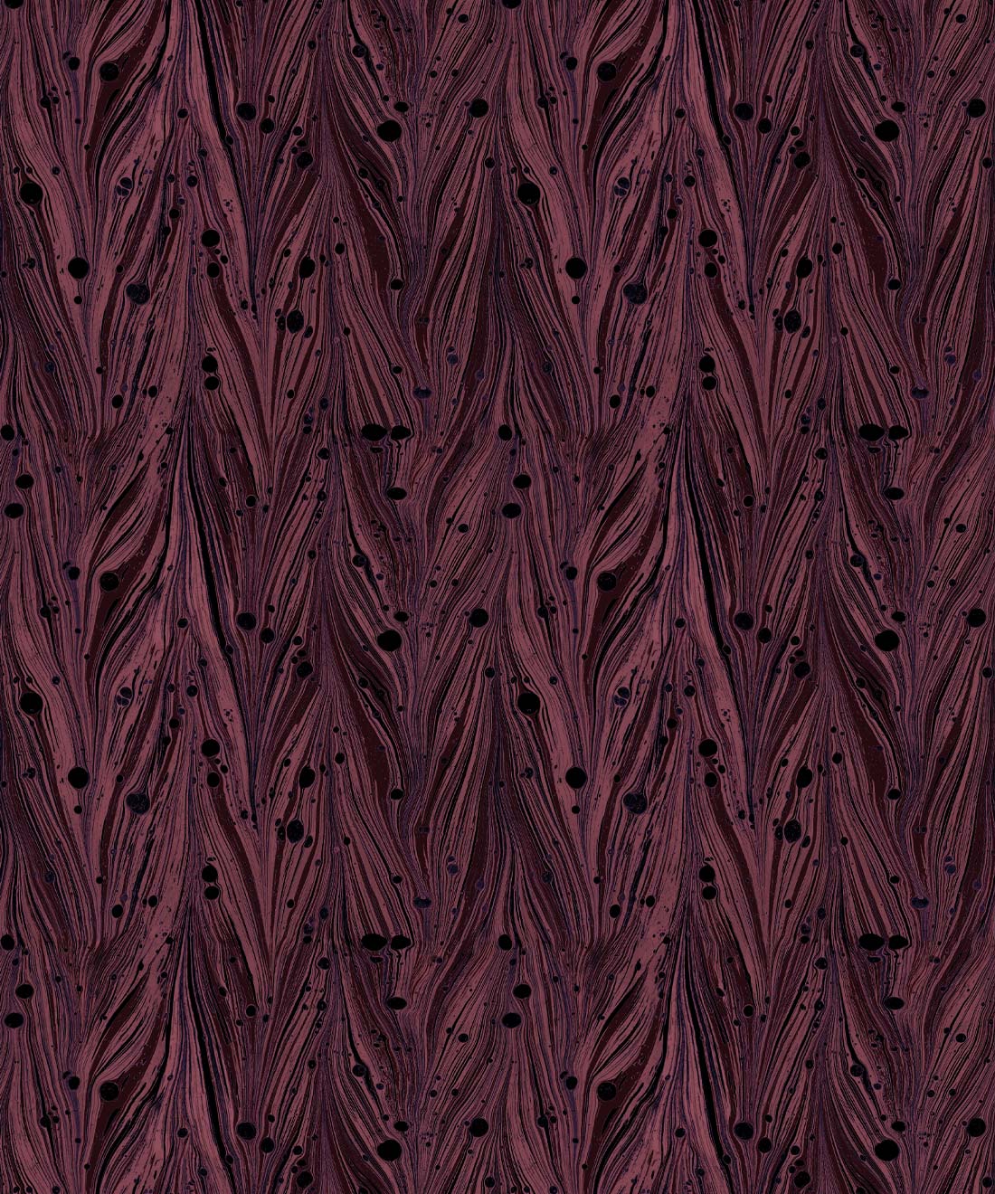 Antique Straight Wallpaper, Garnet