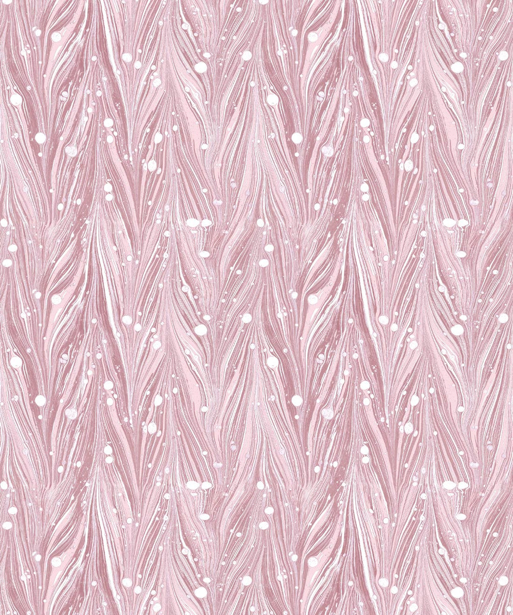 Antique Straight Wallpaper, Pink
