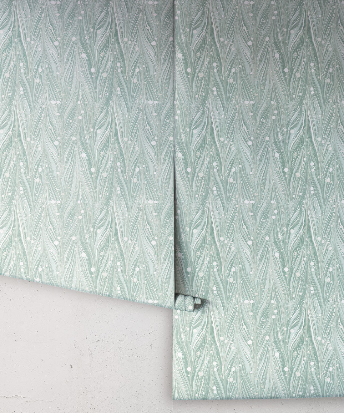 Antique Straight Wallpaper, Sea Spray