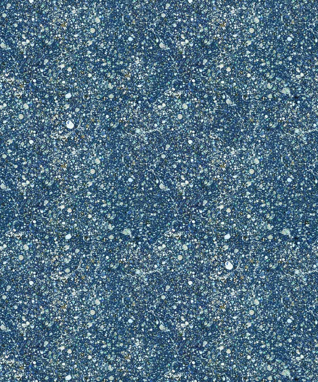 Marble Confetti Wallpaper, Blue