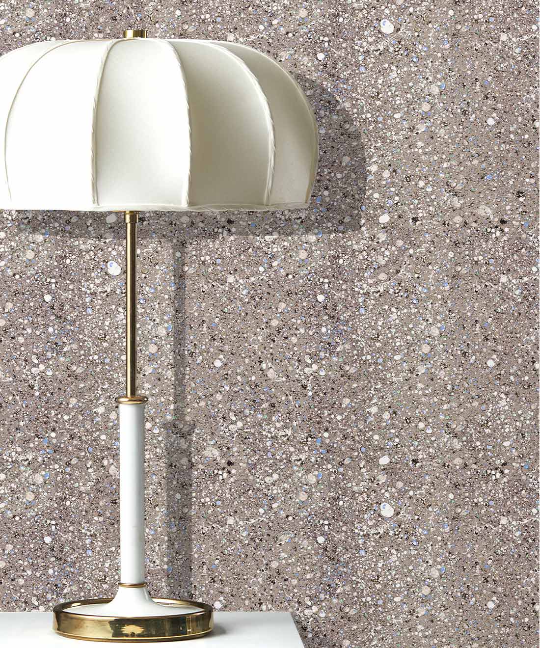 Marble Confetti Wallpaper, Latte
