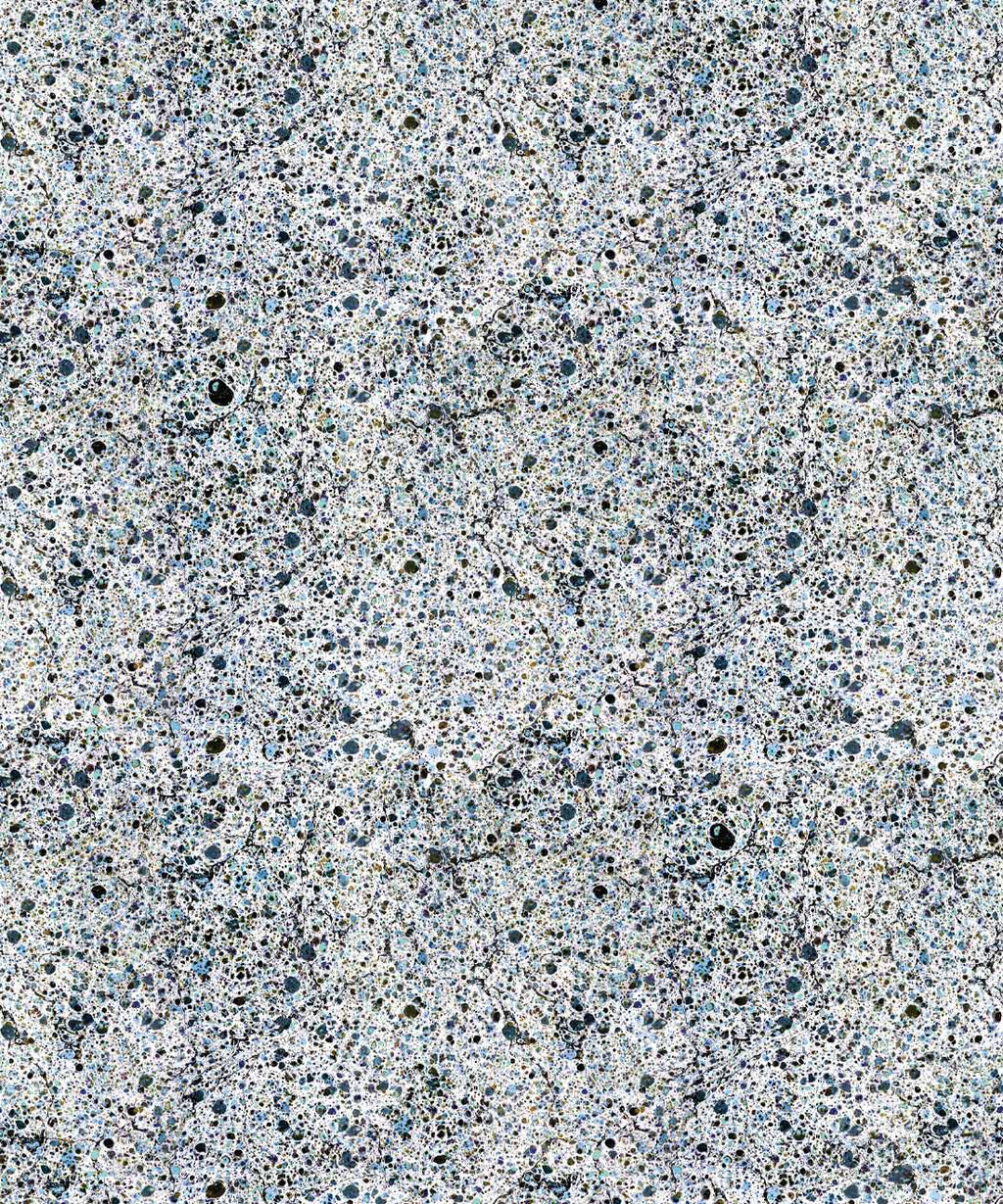 Marble Confetti Wallpaper, Navy