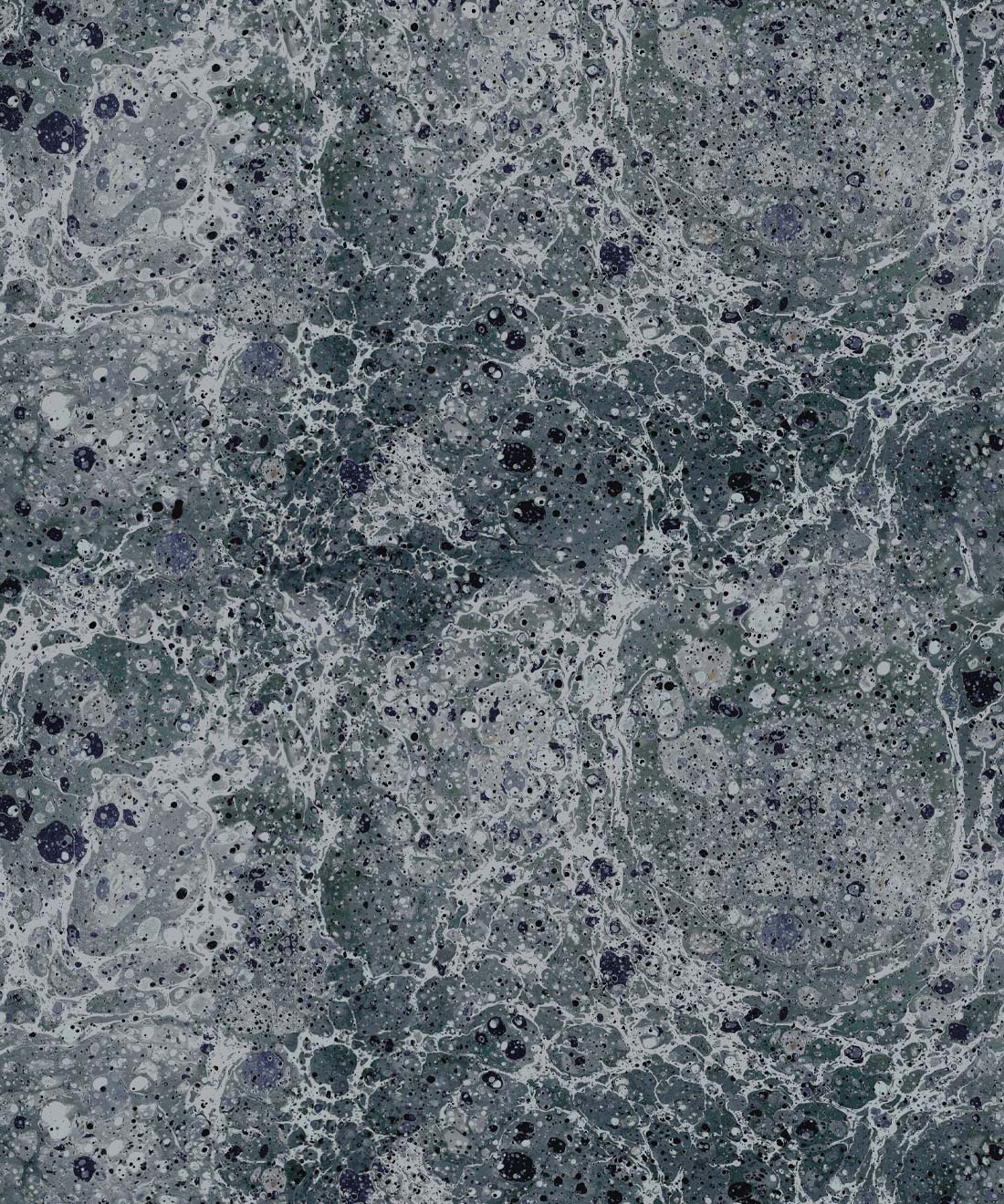 Rock Marbling Wallpaper, Charcoal