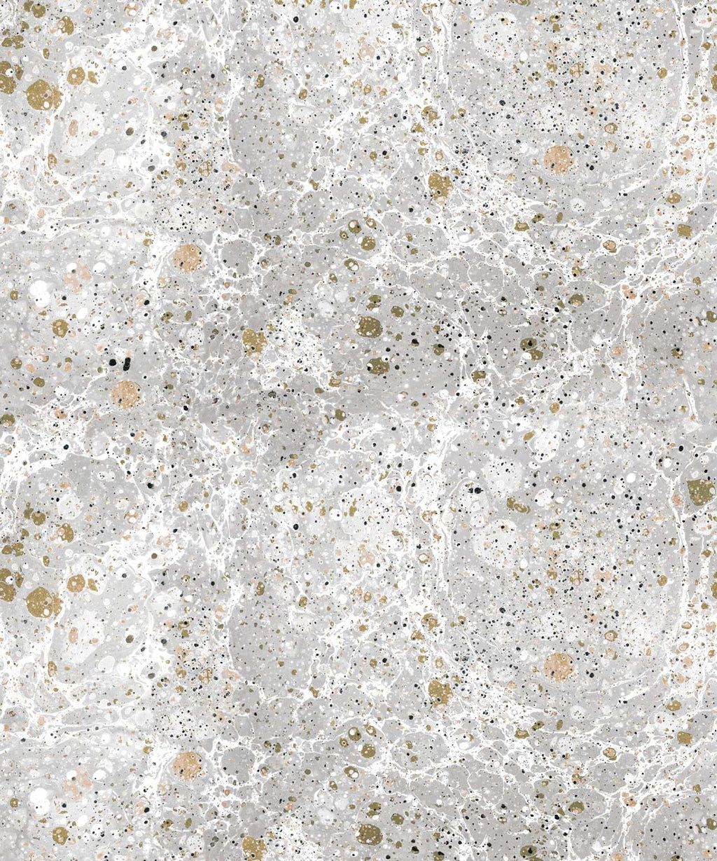 Rock Marbling Wallpaper, Grey