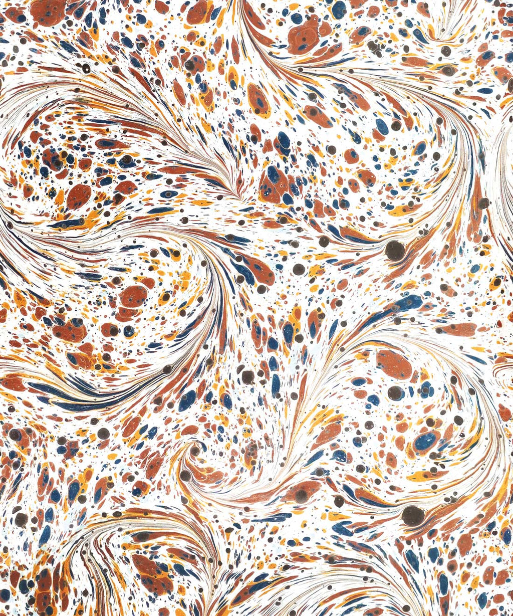 Marble Swirls Wallpaper, Caramel
